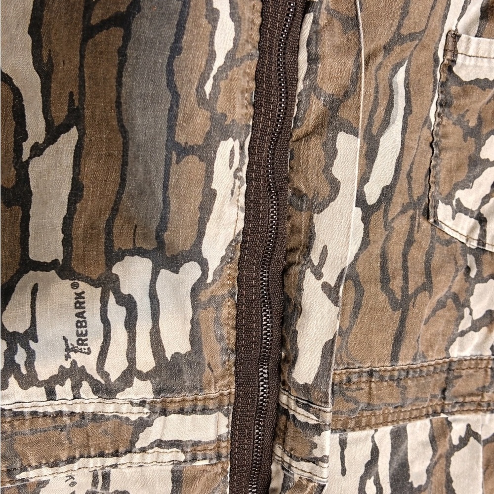 Vintage Redhead Blue Bell Trebark Camo Coveralls 90s Hunting - Picture 10 of 16